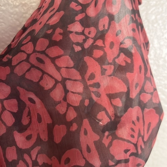 American Eagle Pink Sheer Dress Size 8 - Picture 2 of 4